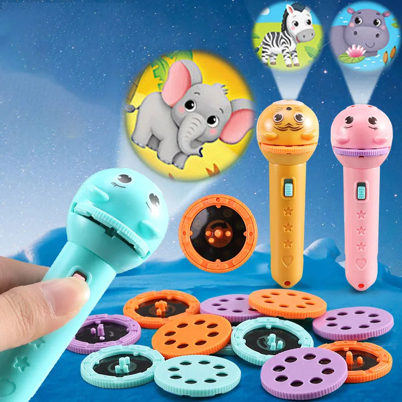 Sleeping Story Book Torch Lamp Toy