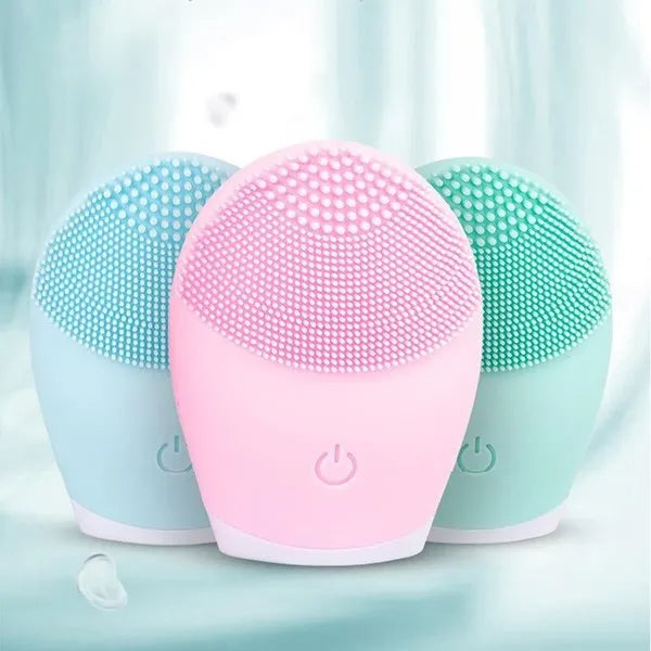 Silicone Facial Cleansing Brush Electric Face