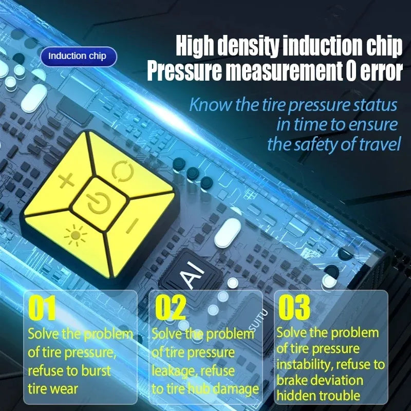 Car Mounted Inflation Pump Intelligent Digital Display