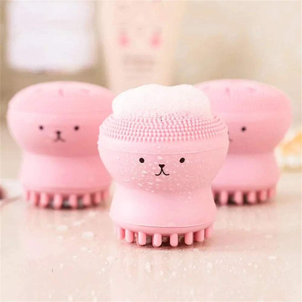 Silicone Face Cleansing Brush Facial