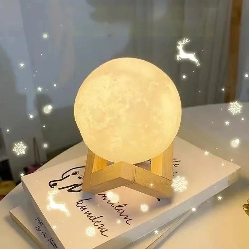 8 cm DIY Planet Lamp Moon