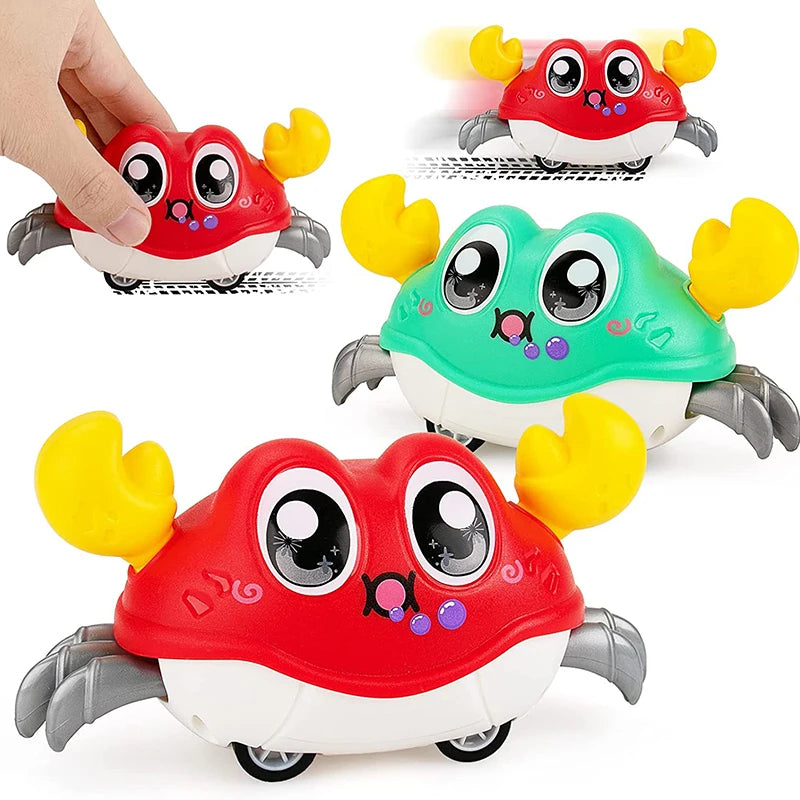 Crawling Crab Baby Toy Tummy Time for Baby