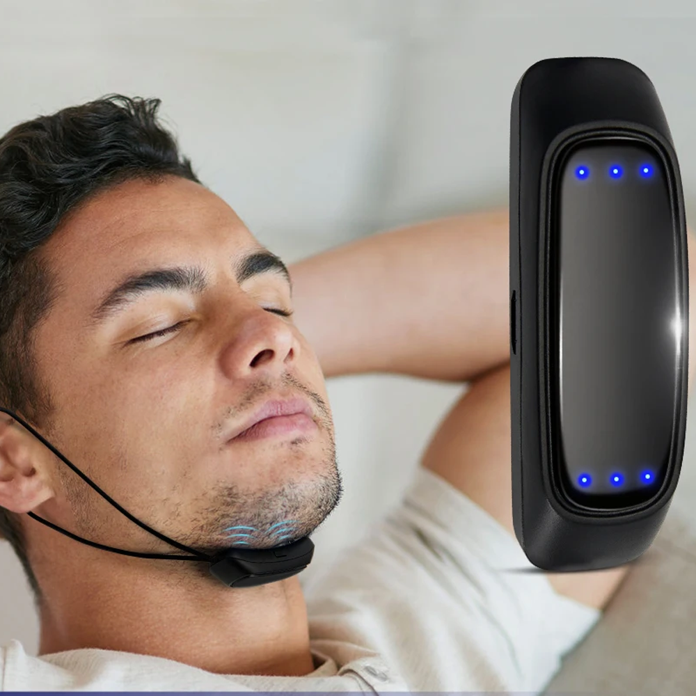 EMS Pulse Stop Snore Portable Comfortable Sleep